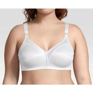 Beauty by Bali Women's Double Support Jacquard Wirefree Bra B372 - Taupe  Tan 38C